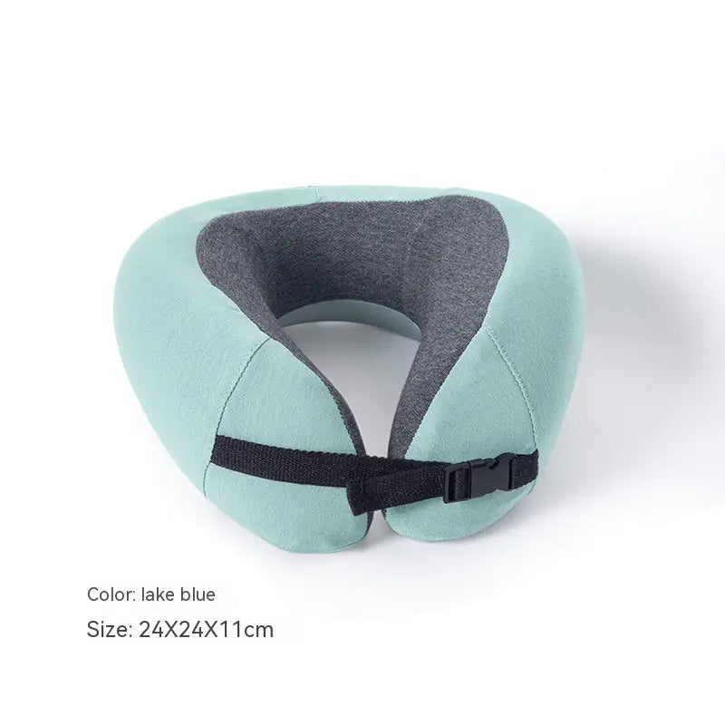 U-Shape Travel Pillow with Washable Polyester Cotton