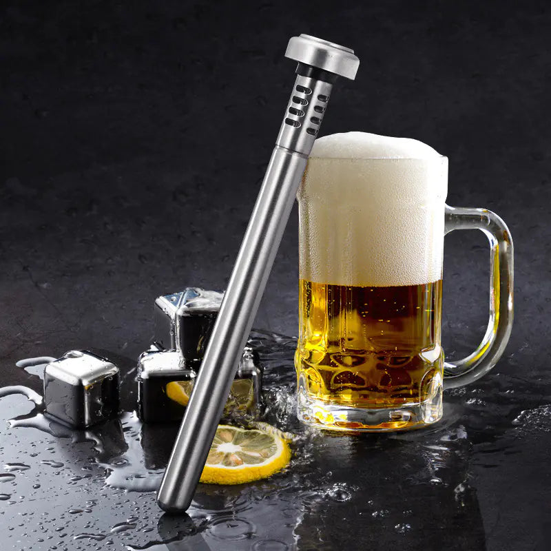 Stainless Steel Wine Chiller Set with Cooling Rod