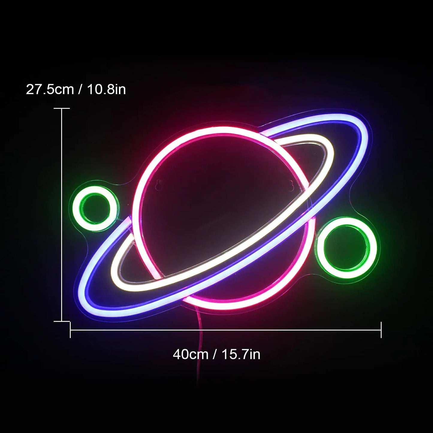 New Planet Neon Light - Space Series USB Night Lamp