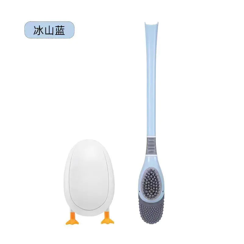 Fashion Toilet Brush with Base - Multi-functional Design