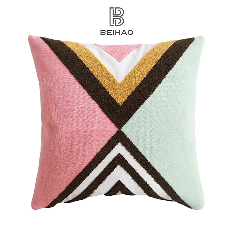 Cross-Border New INS European Style Embroidered Pillow