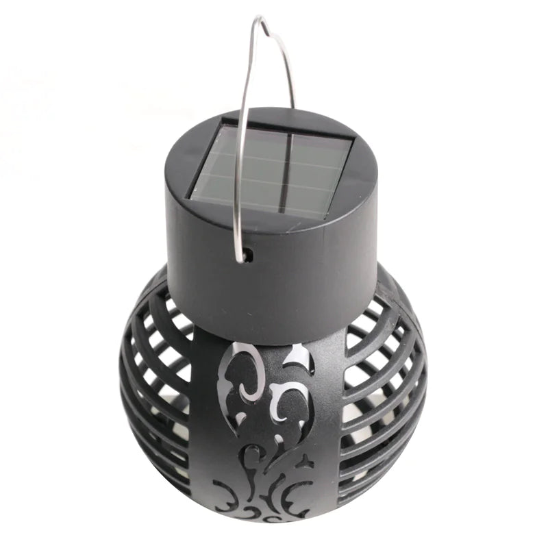 Solar Simulation Flame Hanging Light for Outdoor Decor