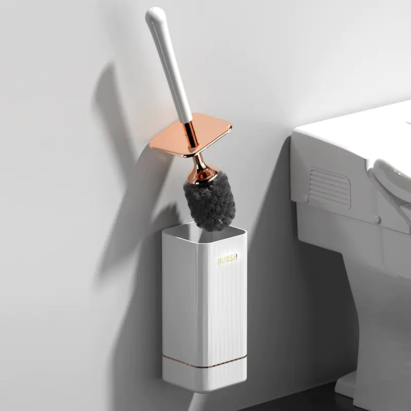 Fashion Toilet Brush with Base - Multi-functional Design