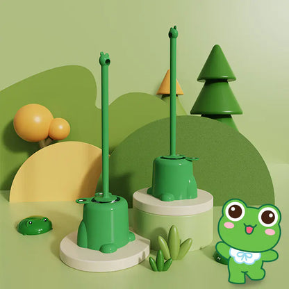 Fashion Toilet Brush with Base - Multi-functional Design