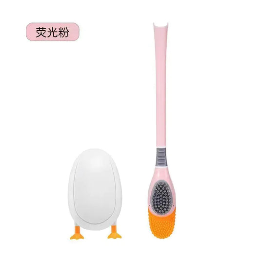 Fashion Toilet Brush with Base - Multi-functional Design