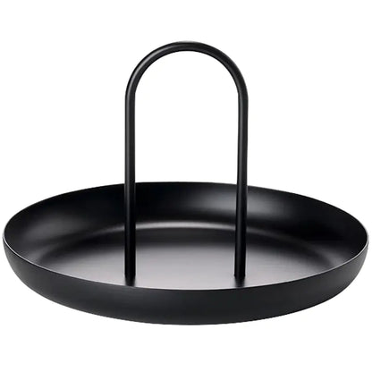 Nordic Modern Round Handle Tray for Storage and Decor