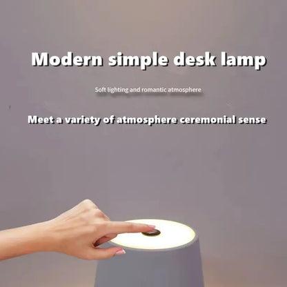 Rhinestone USB Acrylic Table Lamp for Bedroom Decor
