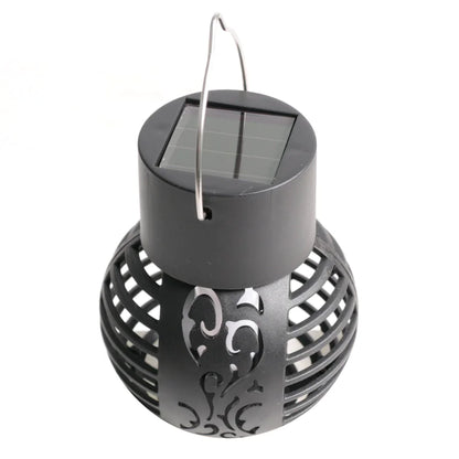 Solar Simulation Flame Hanging Light for Outdoor Decor