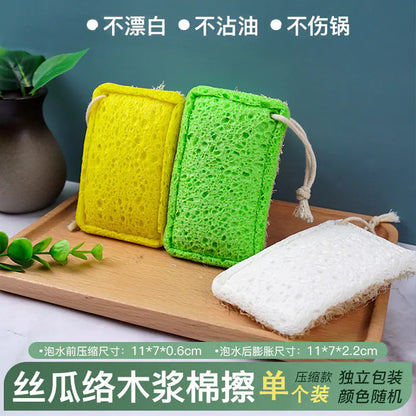 Natural Loofah Dishcloth for Kitchen Cleaning Tool