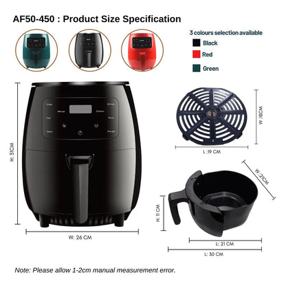 Air Fryer - New Large Capacity Multi-Function Model